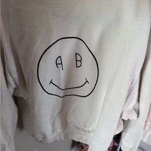 Anine Bing Smiley Face Sweatshirt